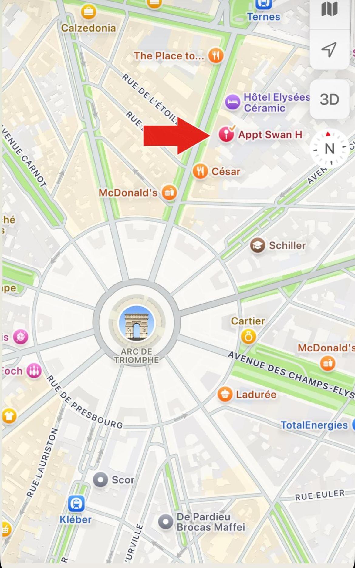 Swan House Champs Elysée * Parigi